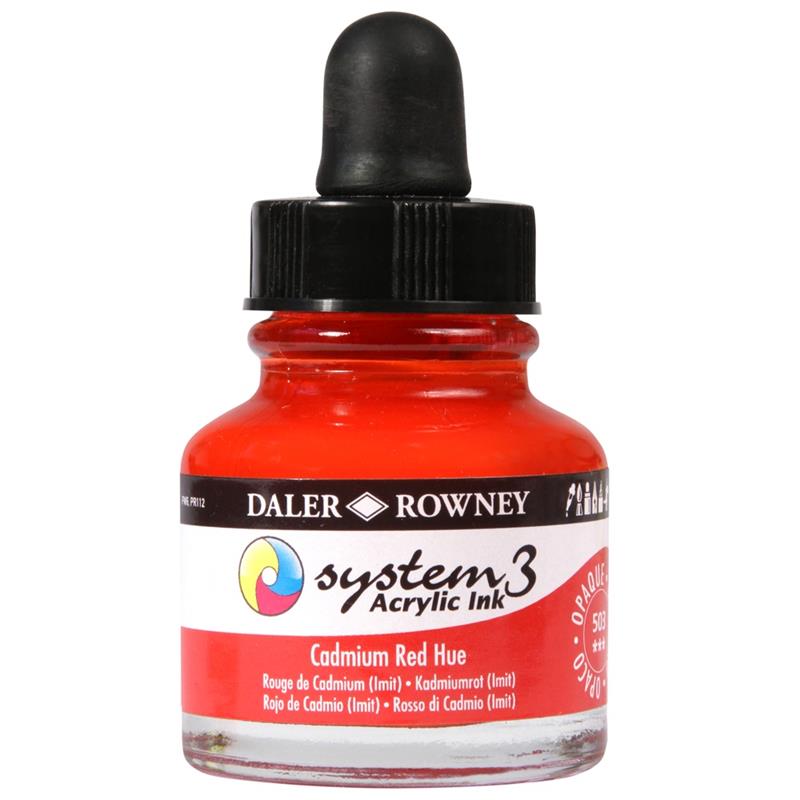 Acrylic ink – Daler system 3